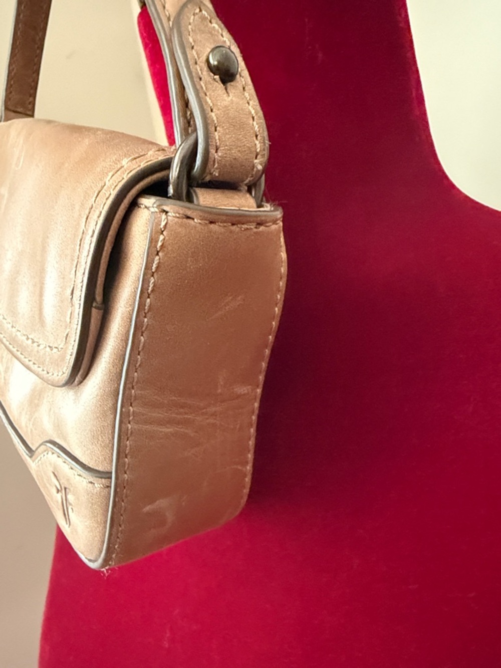 Frye melissa convertible mini flap purse - Picture 6 of 10